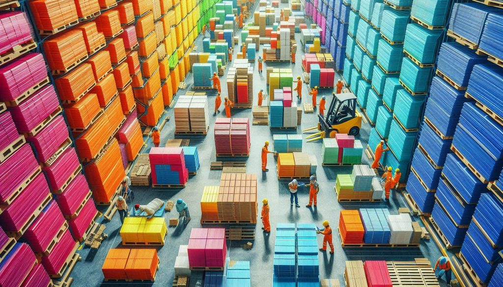 Comparison of wooden and plastic pallets