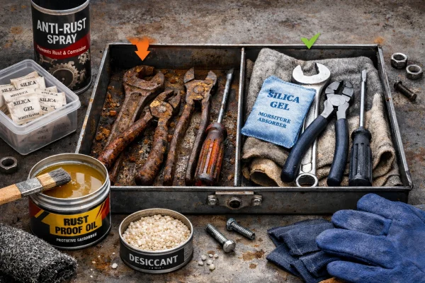 کنترل رطوبت فعال: سطح بالاتر از نگهداری ابزارآلات در برابر زنگ‌زدگی