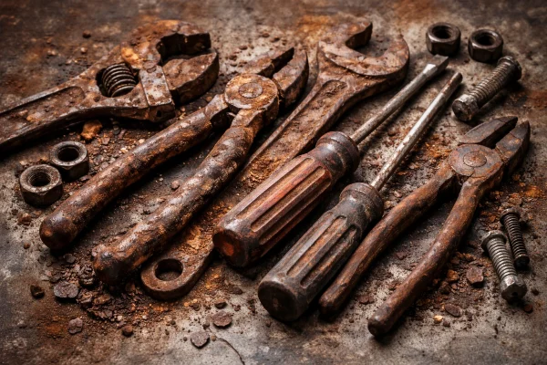 نگهداری ابزارآلات در برابر زنگ‌زدگی با استفاده از گازهای بی‌اثر