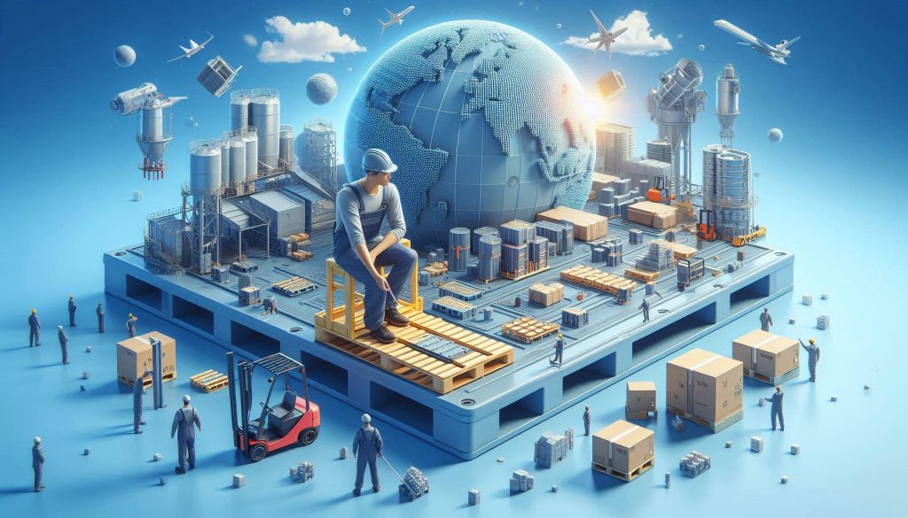 plastic pallet manufacturer with factory price